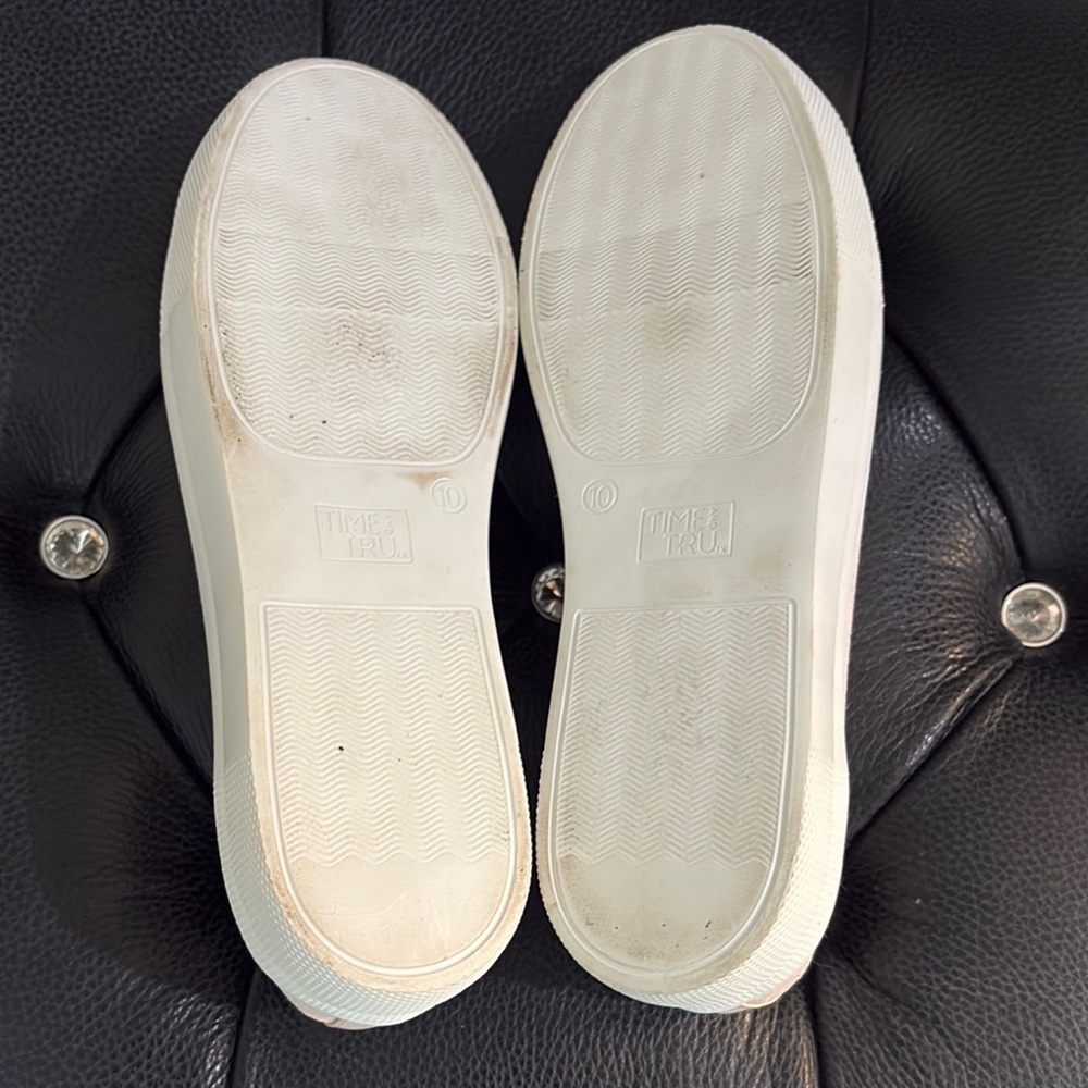 Time and Tru Women's Blush Slip-On Sneakers - Picture 4 of 4